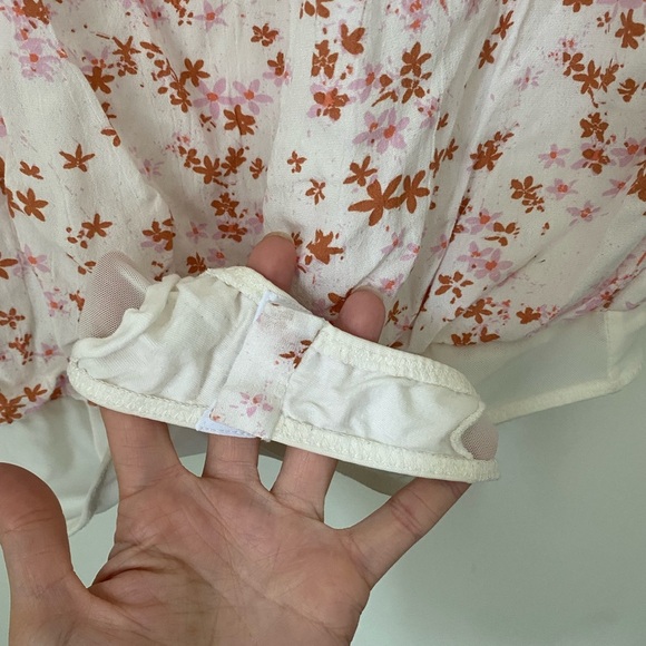 Free People Puff Sleeve Blouse Bodysuit - Picture 6 of 7